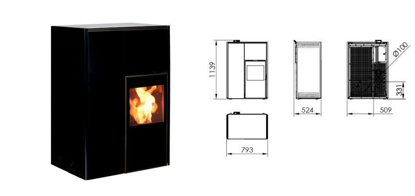 Hidrocopper 24 kW Slim